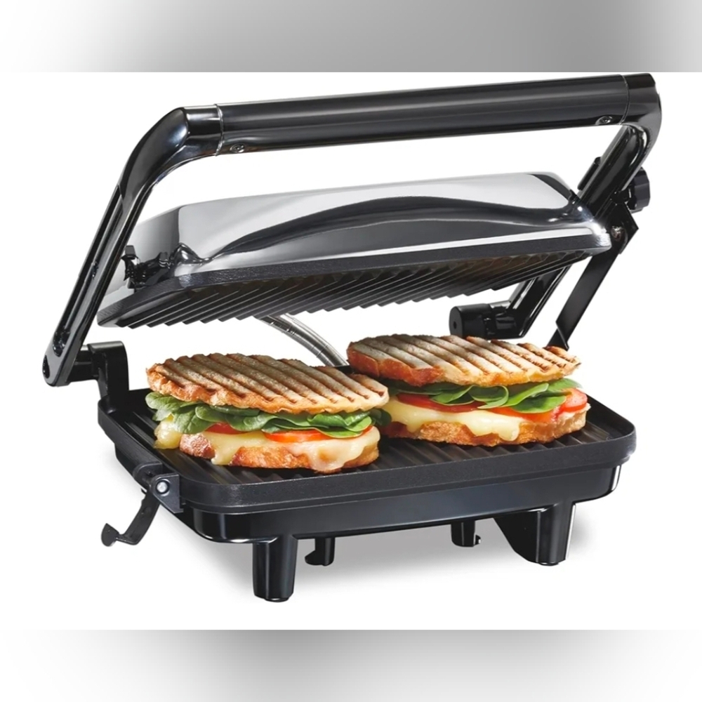 Hamilton Beach Panini Press Sandwich Maker & Electric Indoor Grill
